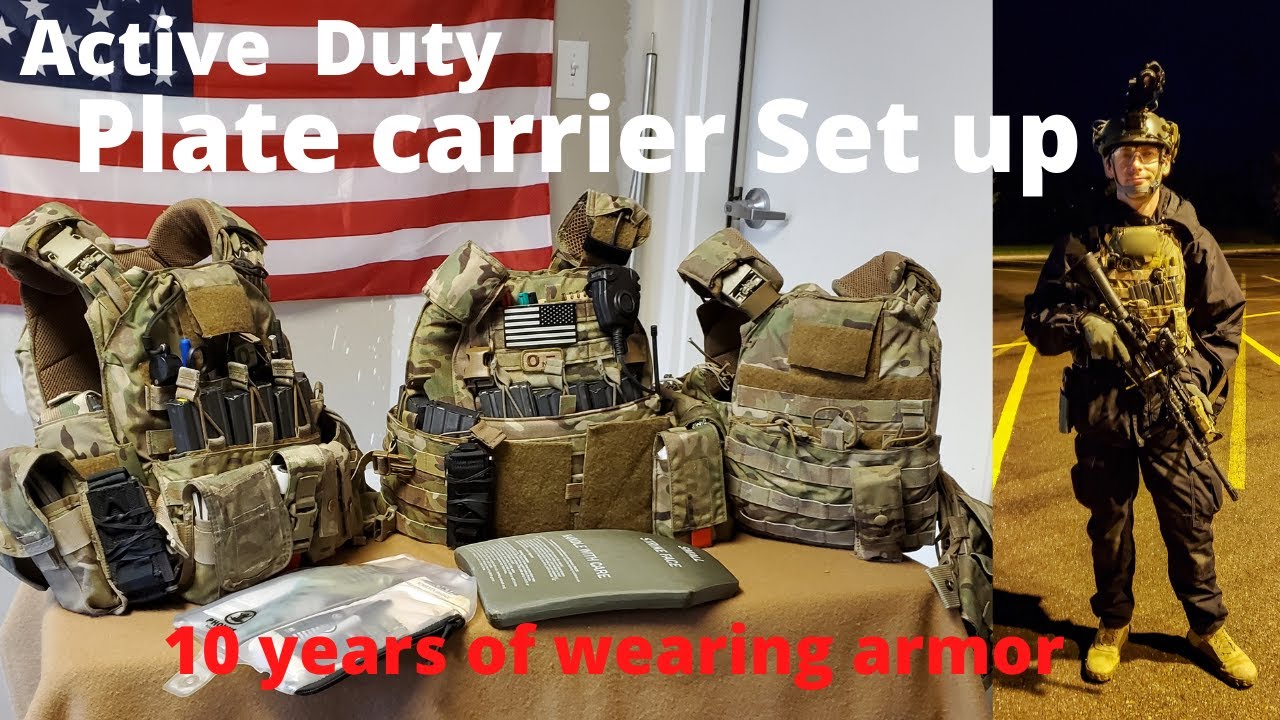 Operational Plate carrier setup