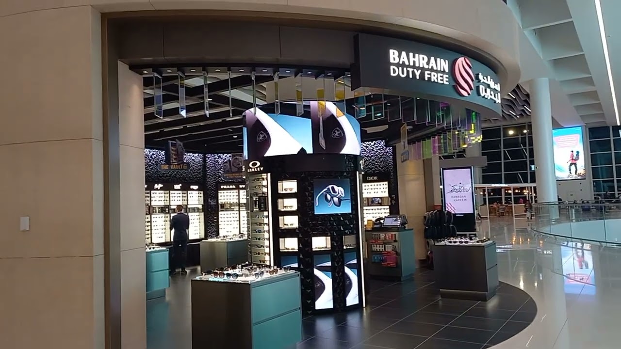 Bahrain 🇧🇭 Airport duty-free shops