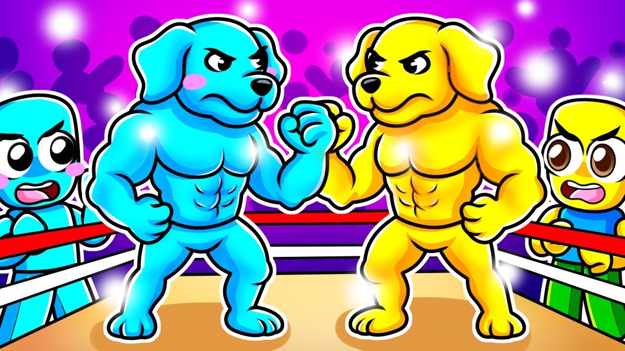 Entrena a Tu PERRO para LUCHAR en Roblox!