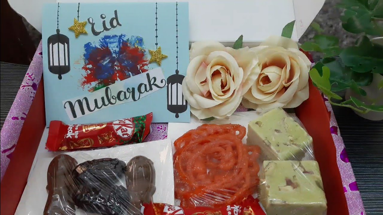 Eid Special Card And Gift Box | Eid Mubarak To All