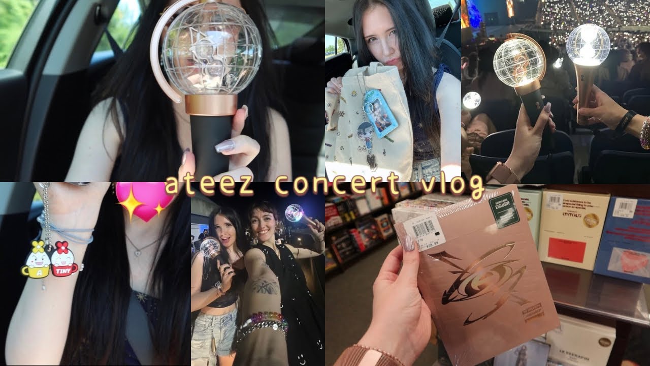 ATEEZ Concert Vlog – Tacoma July 14, 2024 ♡