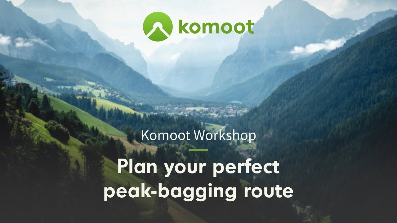 Komoot Workshop: Plan your perfect peak bagging route with komoot