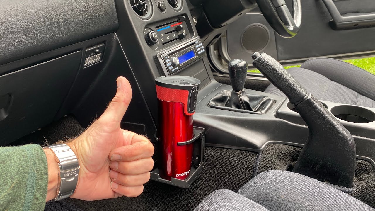 Another great cup holder option for 1990-1997 Mazda MX-5 Miata / Eunos.