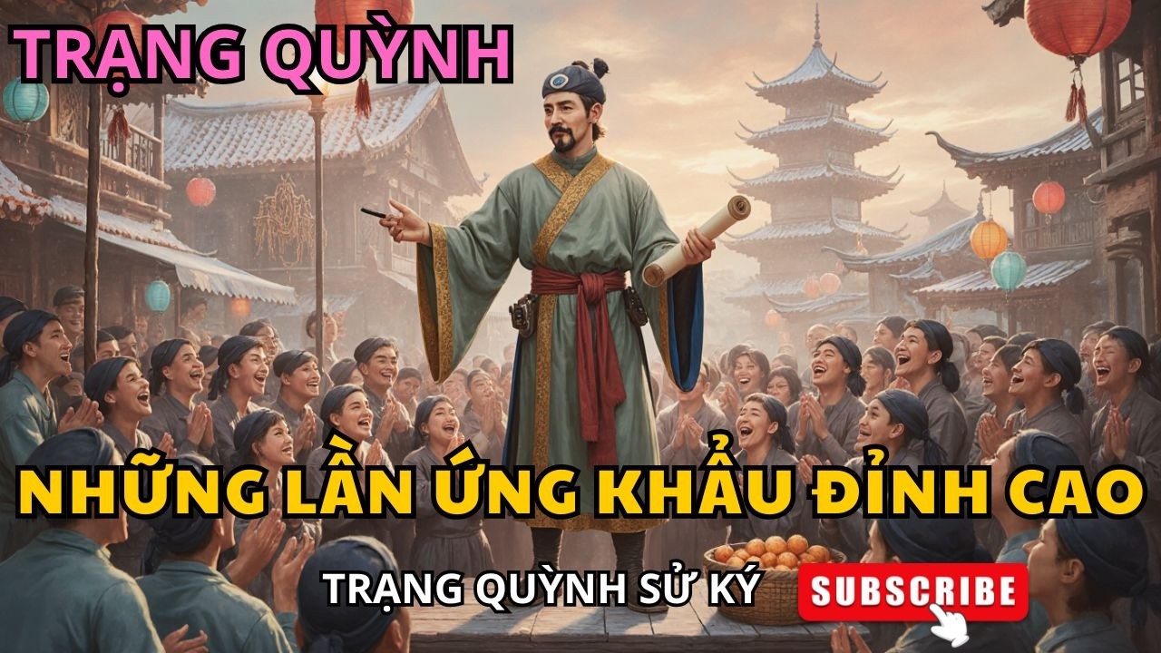 Trạng Quỳnh Làm Thầy Đồ & Quan Sứ Phải Cười Xỉu – Đỉnh Cao Ứng Khẩu.