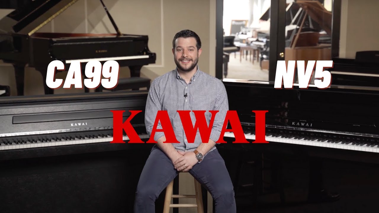 Kawai CA99 Soundboard-Focused Hybrid vs. NOVUS NV5 Action-Focused Hybrid