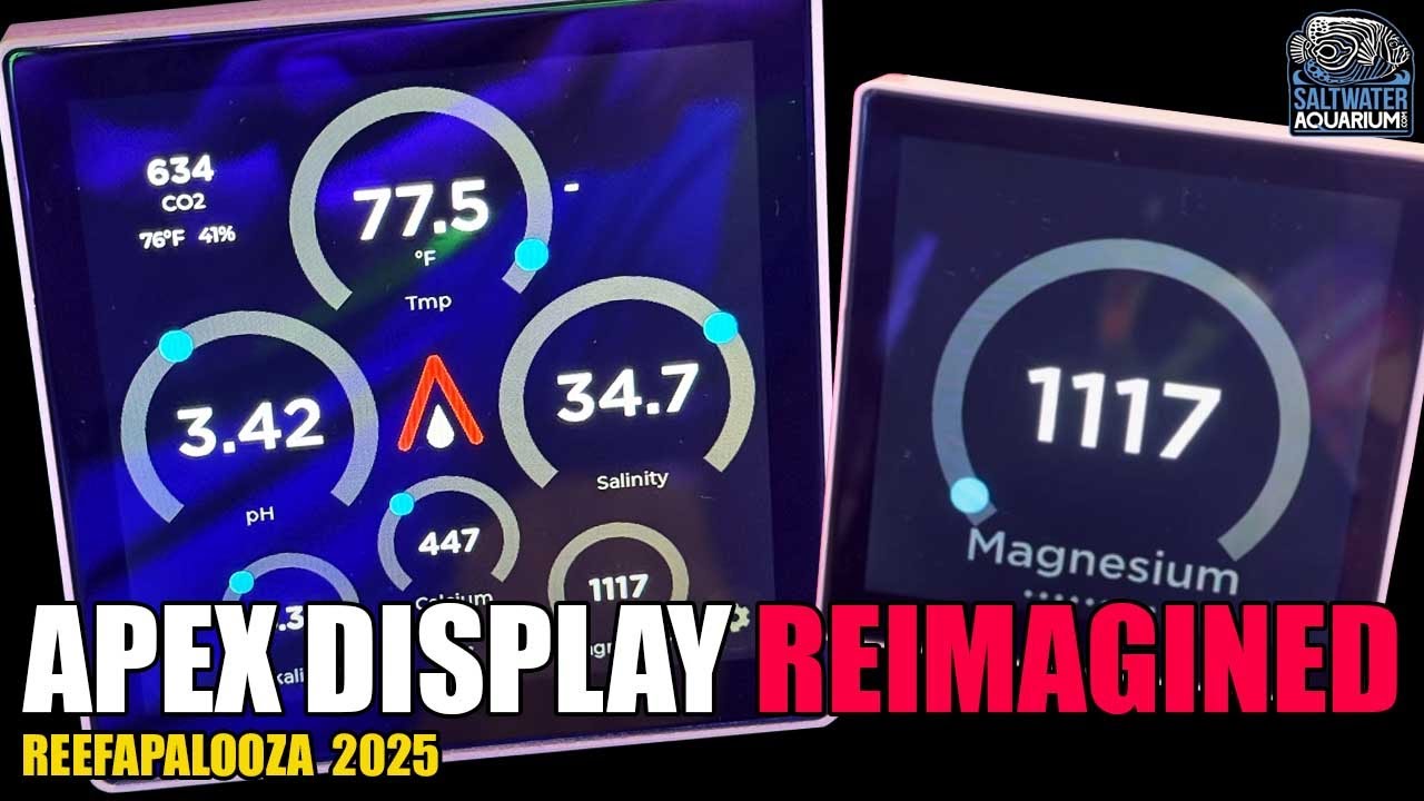 AvidAqua Insight: Next-Gen Display for APEX & Reef Monitoring | Reefapalooza CA 2025