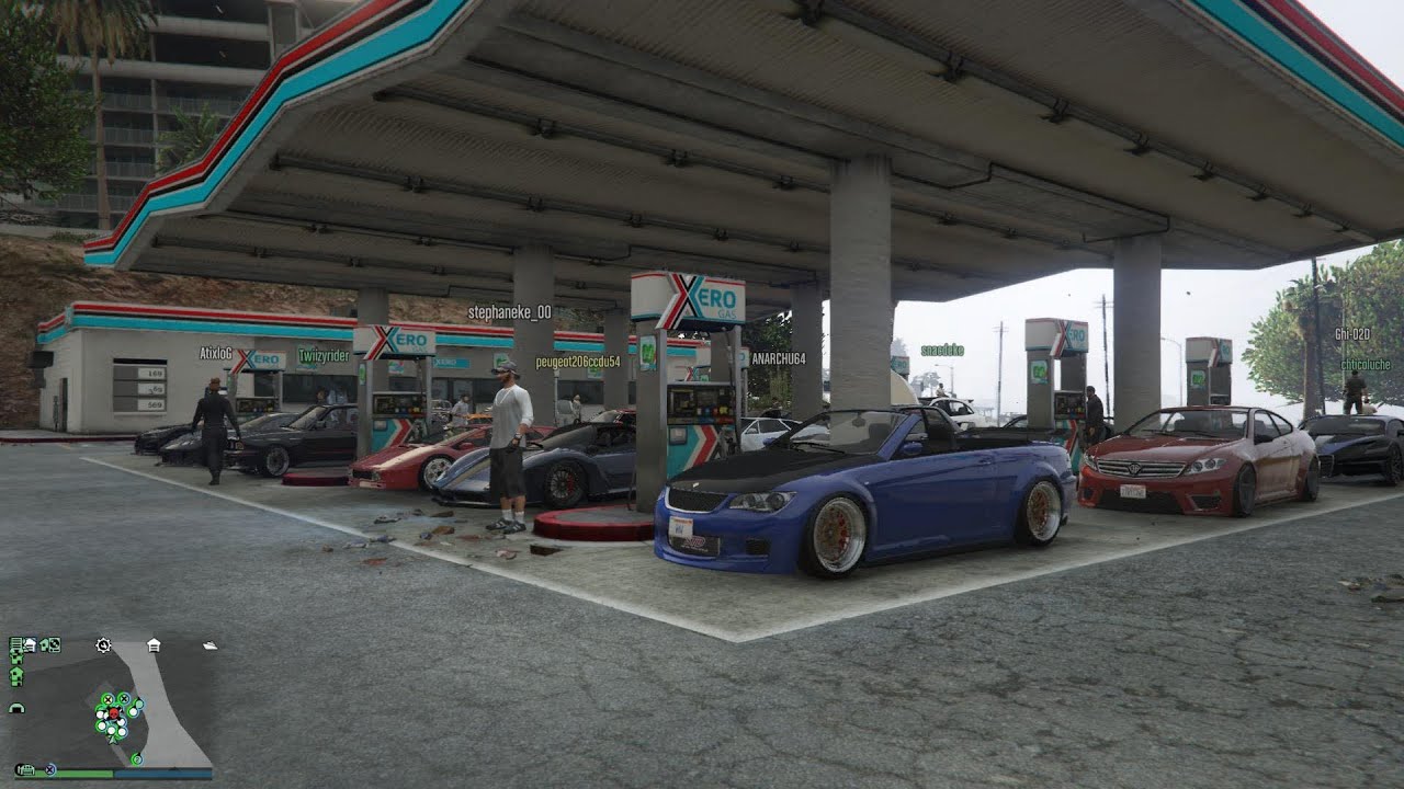 GTA Online Rassemblement Thème Voitures Européennes et Race Wars avec les abos sur PS4 ! - Mrjksaw