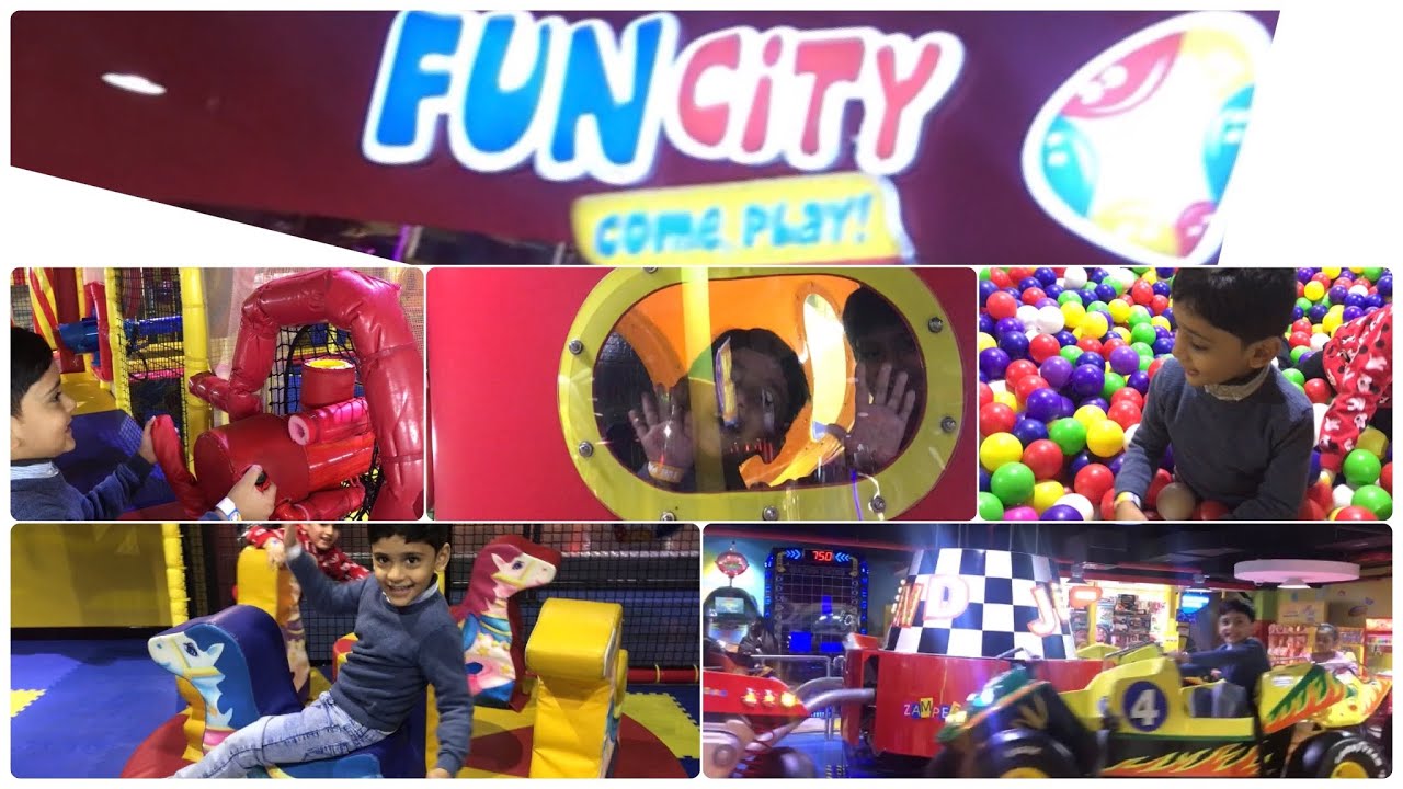 Abdul Rehman Enjoy at Fun City Bahrain |Marina Mall|