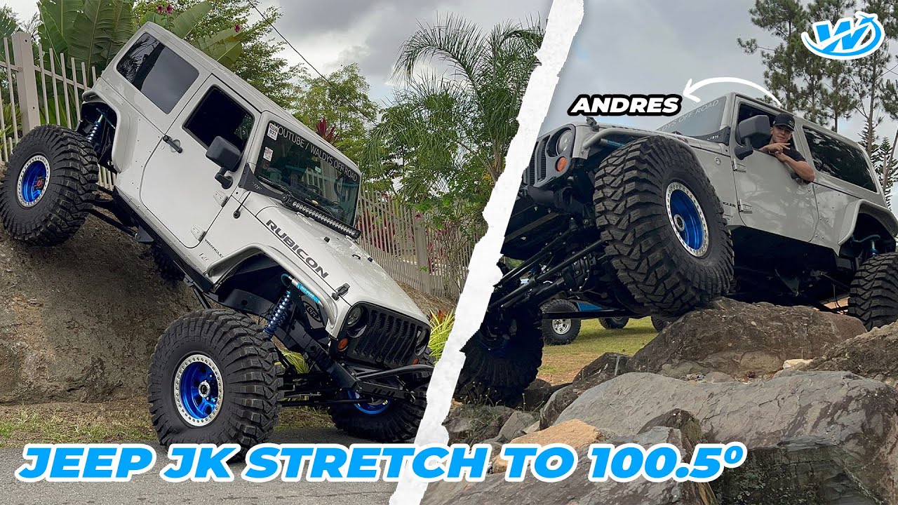 1ras Pruebas Jeep JK Stretch 110.5&rdquo; aka Extra Long de @AndresOffRoadLover by Waldys Off Road