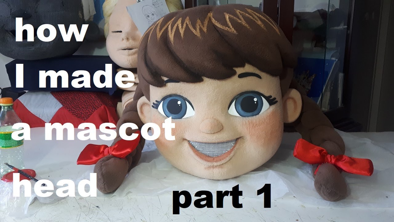 How to make a mascot head . PART-1