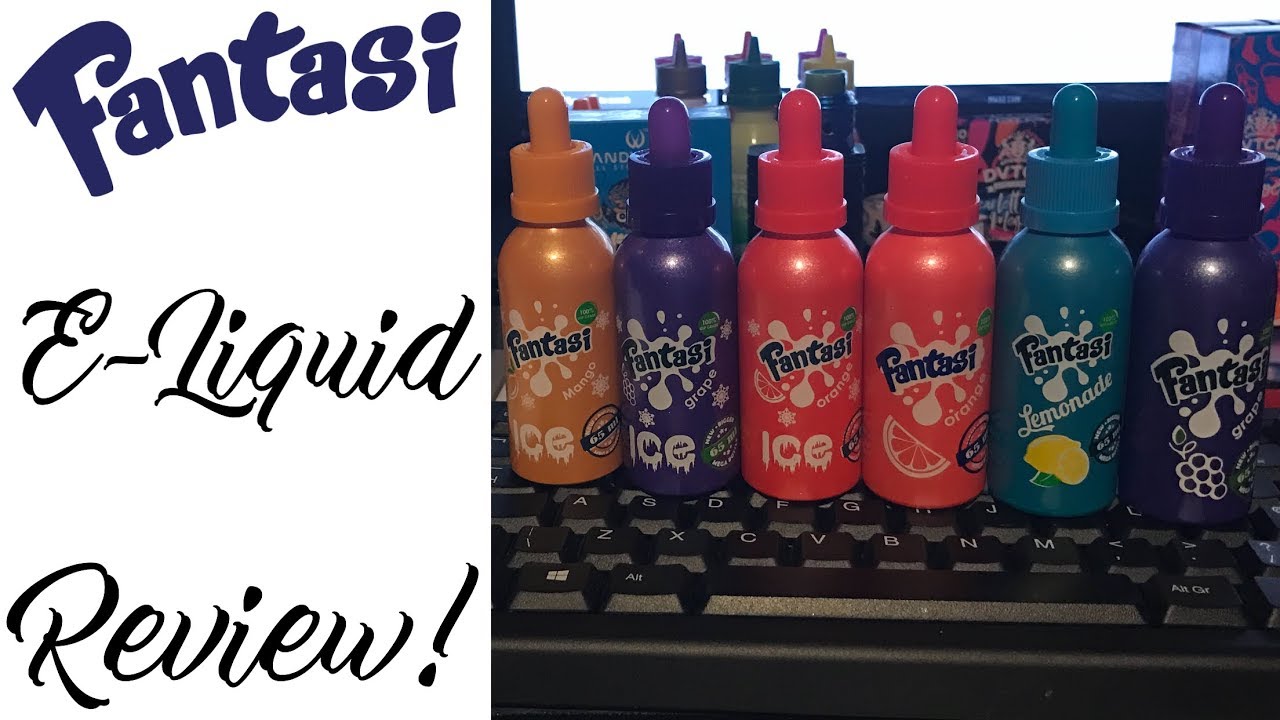 Fantasi E-Liquid Review! - IT'S GREAT!