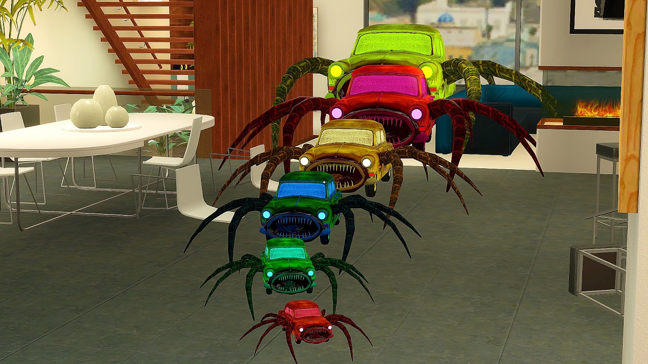 I Found a Car Eater Family in My APARTMENT&hellip; | gmod