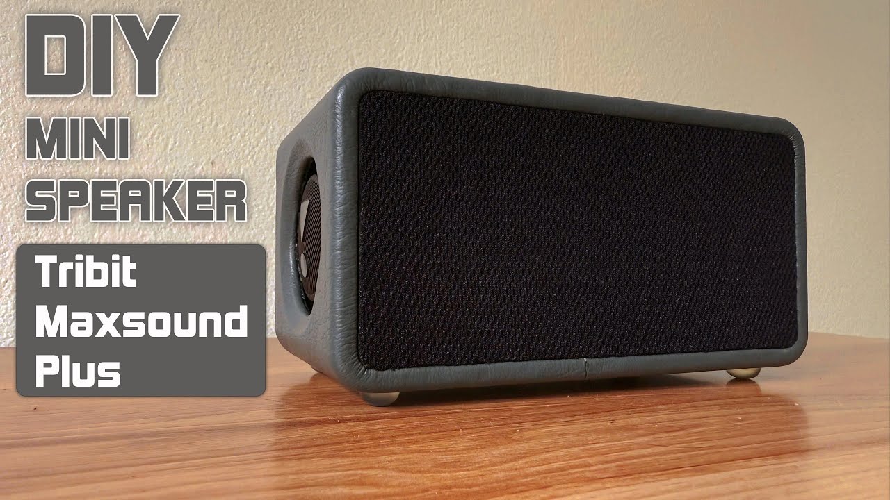 Tự làm loa Mini Maxsound Plus mạch Tribit nghe siêu hay bass lực | Huy DIY