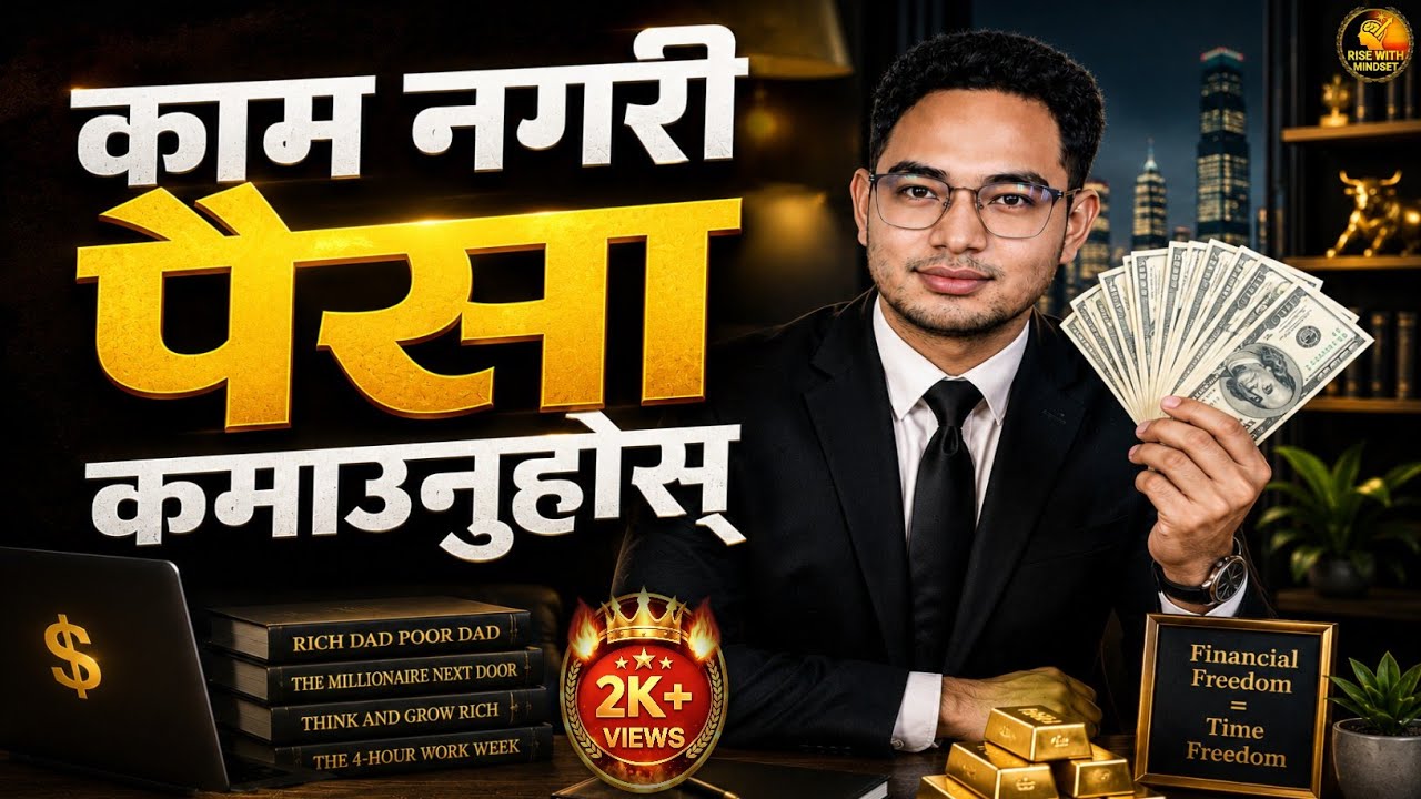 धनी💰 बन्न काम नगरी पैसा💸 कमाउने तरिकाहरु | Passive Income for Beginners 🚀#facts #success