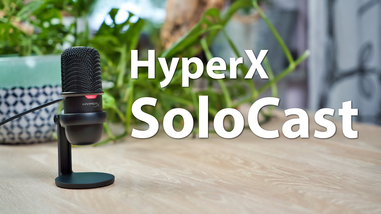 HyperX SoloCast im Test - Kompaktes USB-Mikrofon für unter 80 Euro - Der kleine Bruder des QuadCast