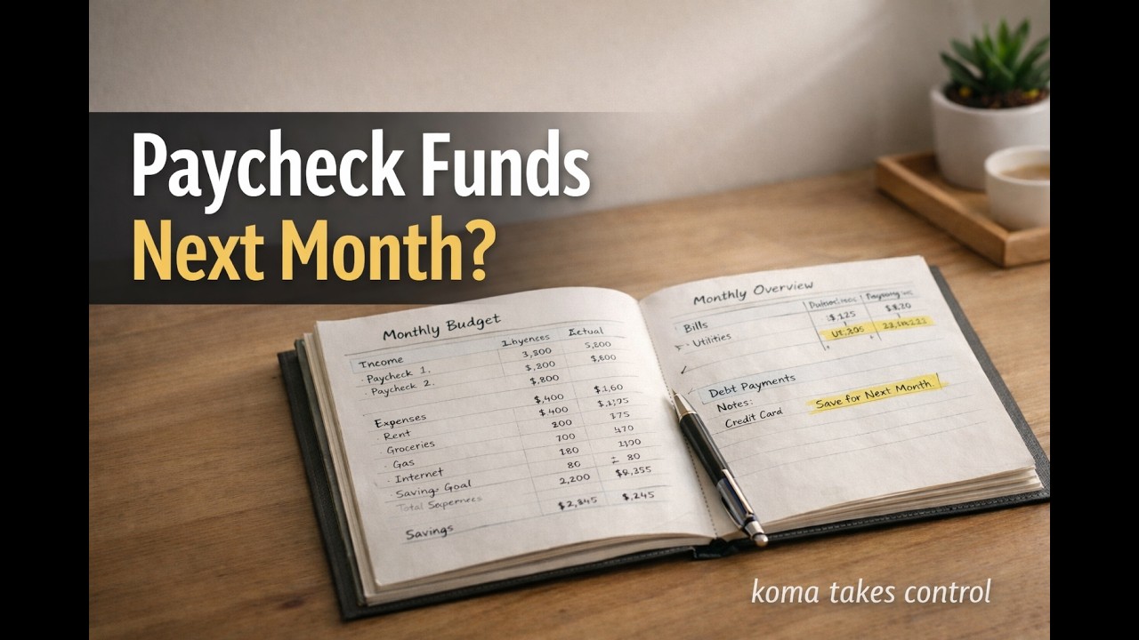 Why My March Paycheck Is Funding April | Budget by Paycheck