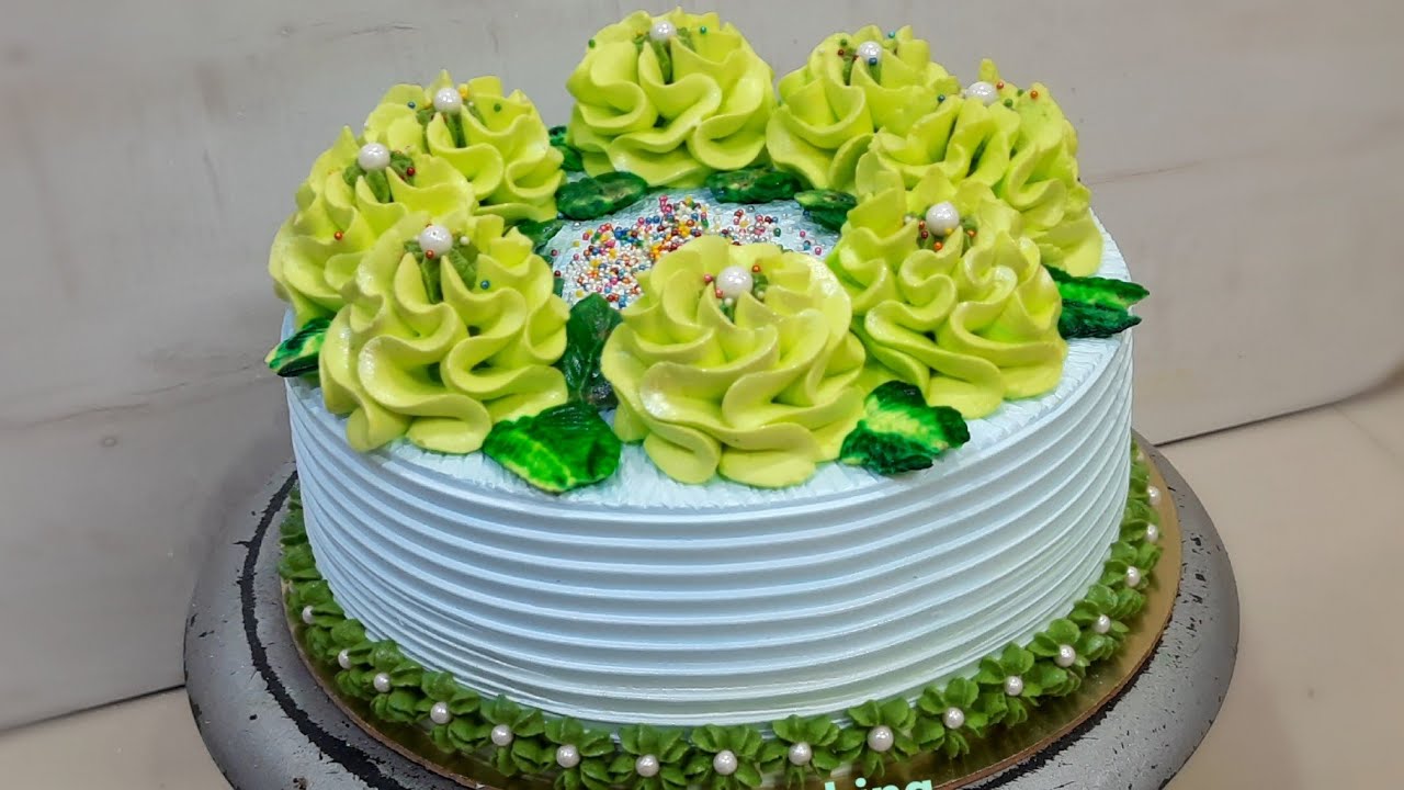 New trick for cake decoration | cake decoration idea | easy cake decoration | Gokul kitchen