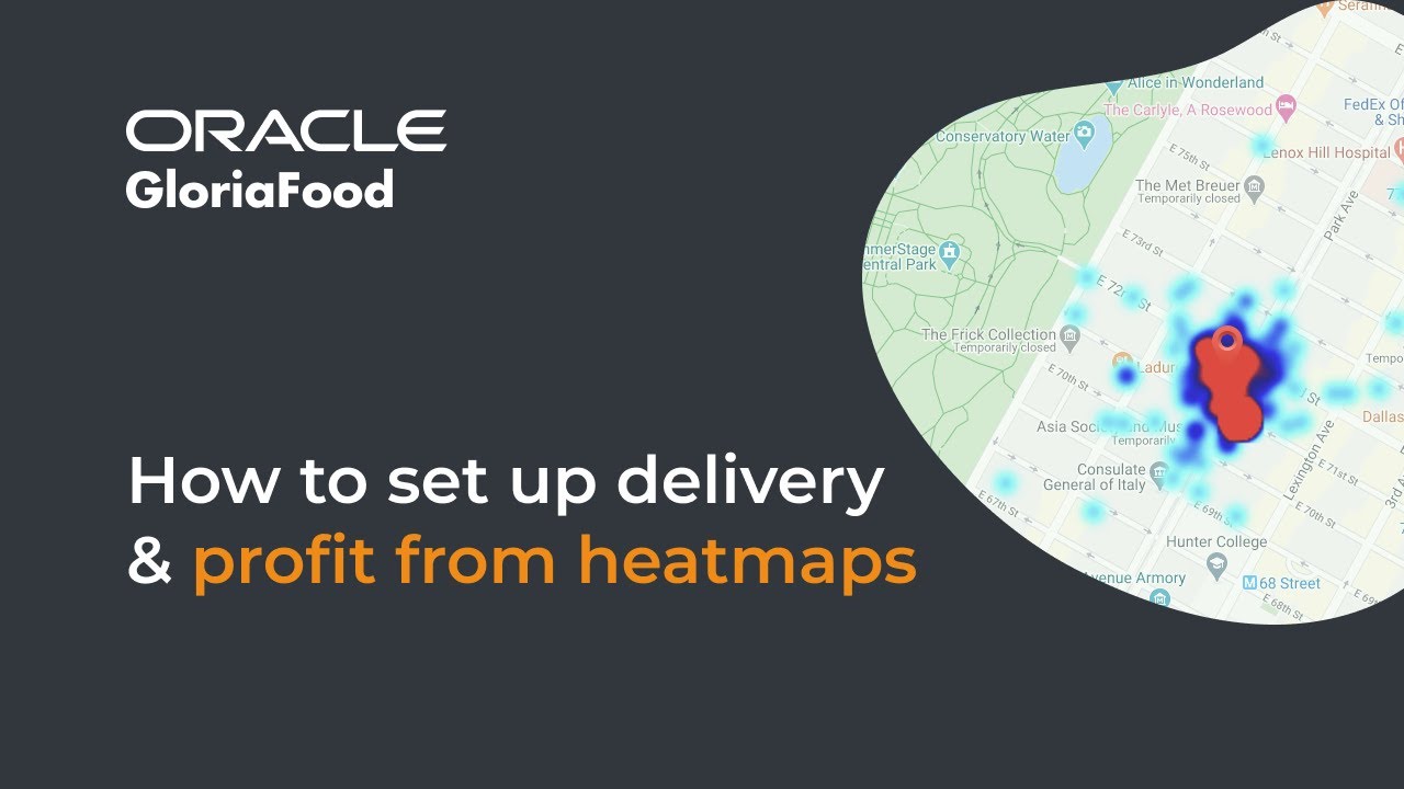 How to set up delivery zones & boost restaurant sales using heatmaps