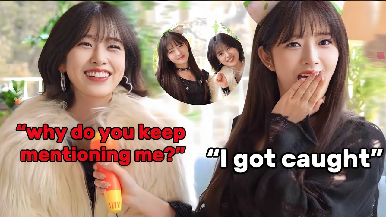 IVE YUJIN exposing REI never ending obsession with her (she got caught)