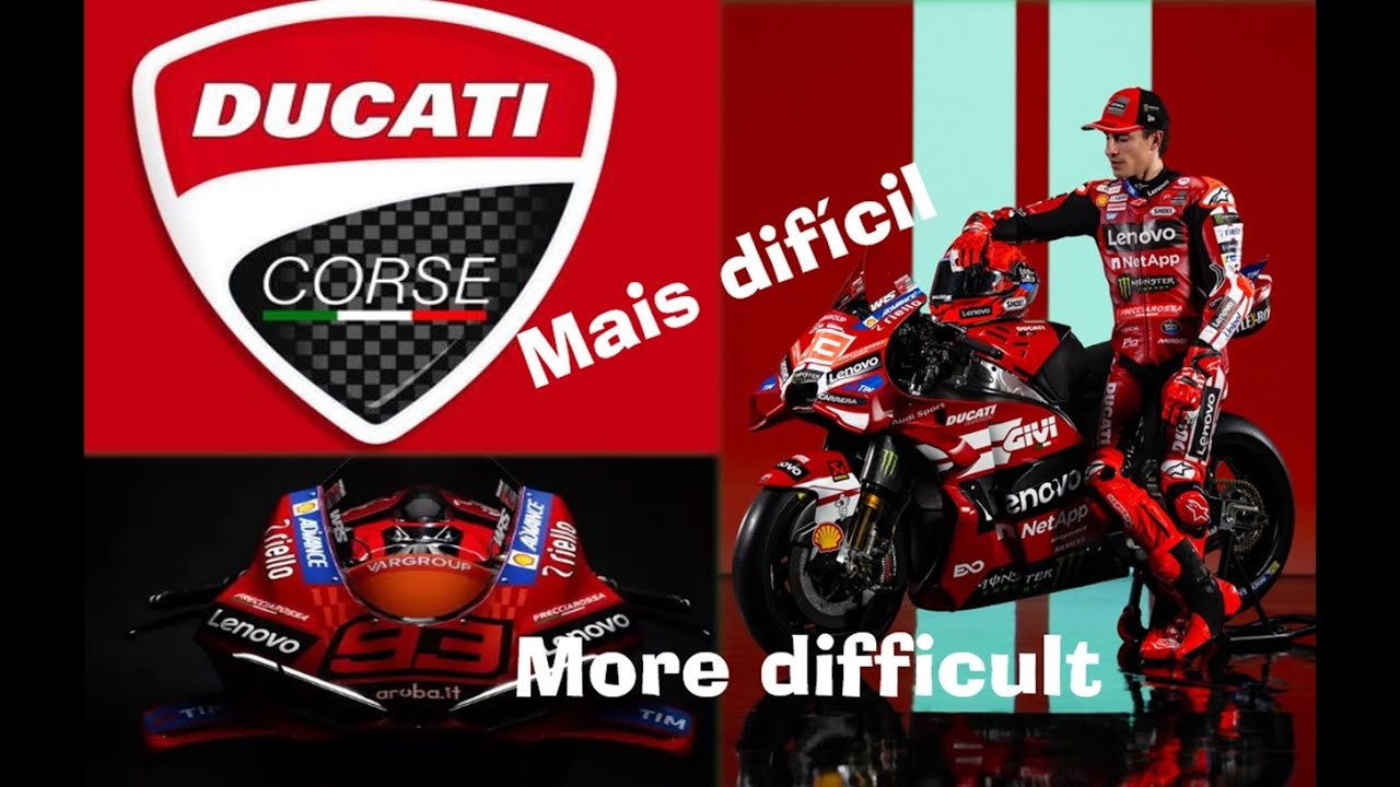 CONTRATO de MARC MARQUEZ para 2027 é mais COMPLCADO para a DUCATI