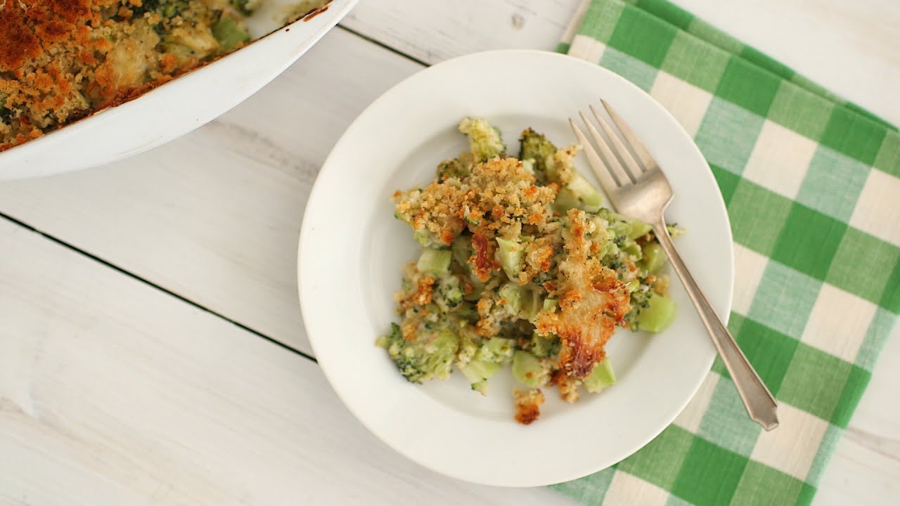 Broccoli Casserole - Everyday Food with Sarah Carey