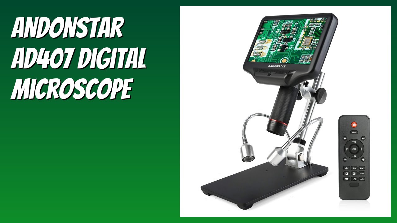 REVIEW (2026): Andonstar AD407 Digital Microscope. Features
