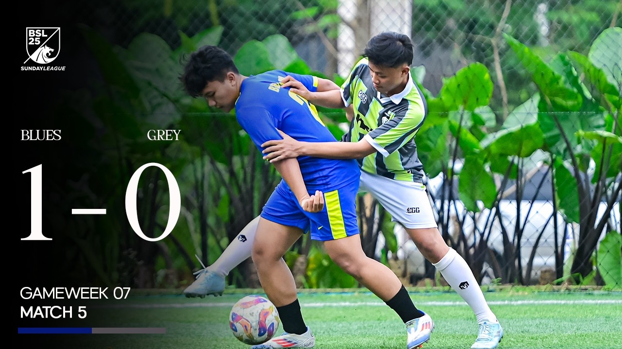 Match 5 - Gameweek 07 - Bhictoria Sunday League 2025/26