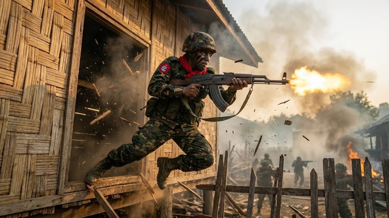 Karenni KNDF Army No Place To Run | Epic Myanmar Battle Film
