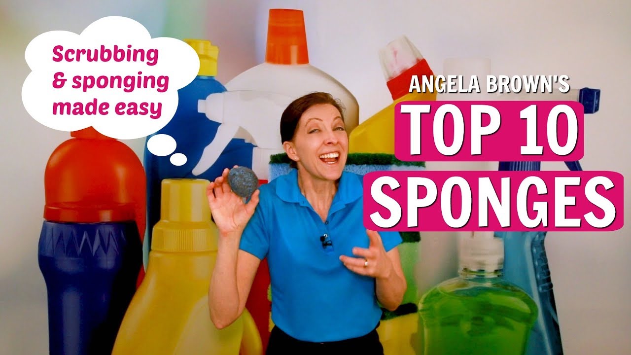 Angela Brown's Top 10 Sponges for House Cleaning
