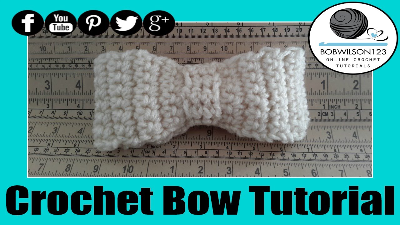 Crochet Bow Tutorial