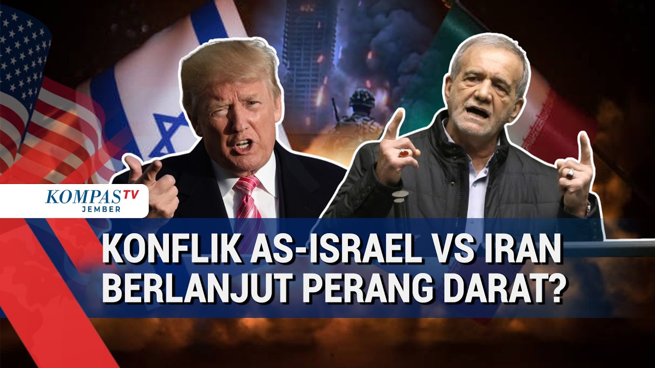 Timur Tengah Memanas! Konflik Iran vs AS-Israel Terancam Jadi Perang Darat