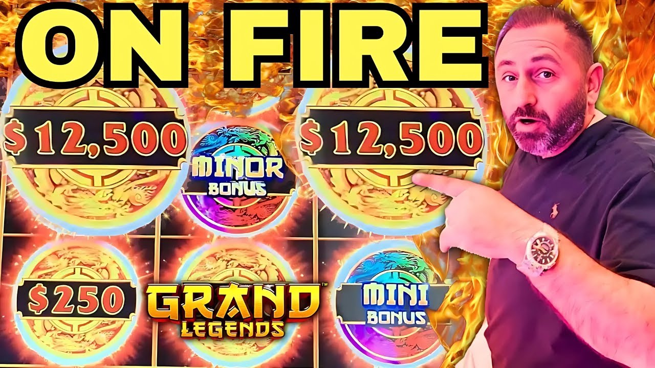 🍀💥 $250 SPINS = MASSIVE JACKPOT! LUCKIEST DAY of My Life on GRAND LEGENDS! 💰🔥
