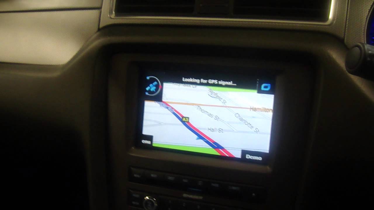 2013 Shelby Mustang Australian Programmed GPS Navigation