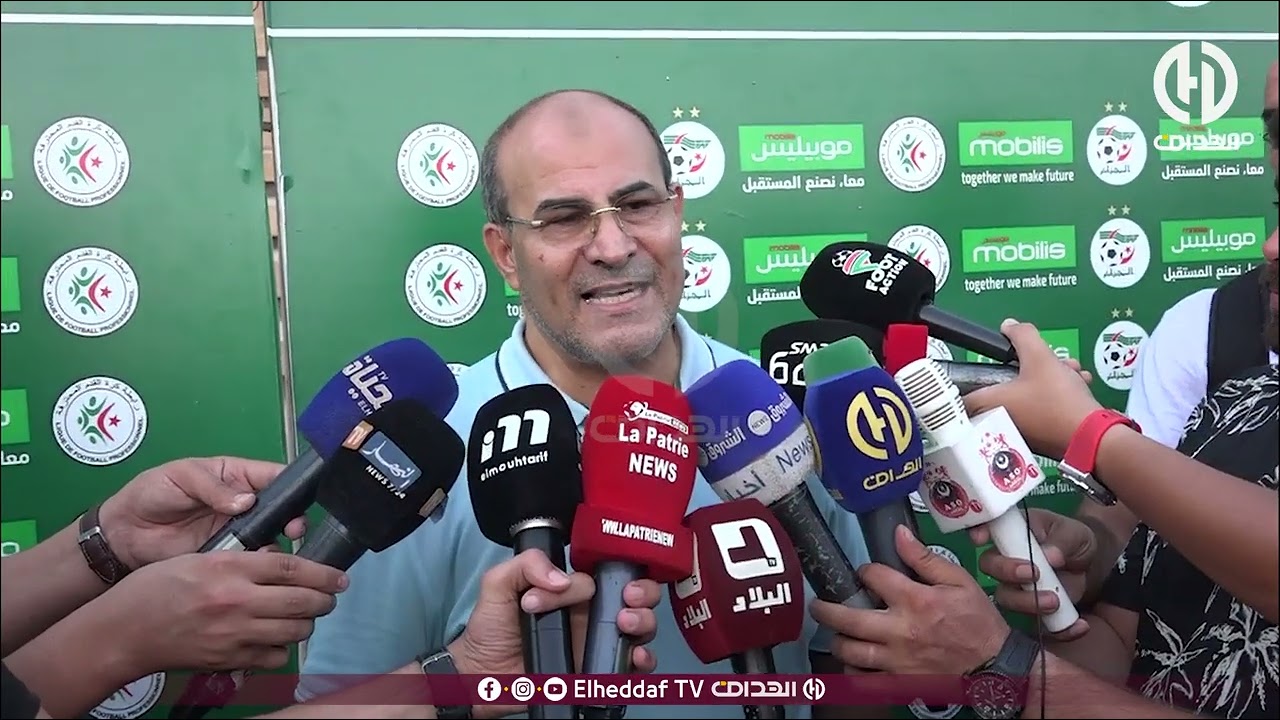 هطذا صرح مدوار رئيس نادي جمعية الشلف بعد التعادل أمام نادي بارادو