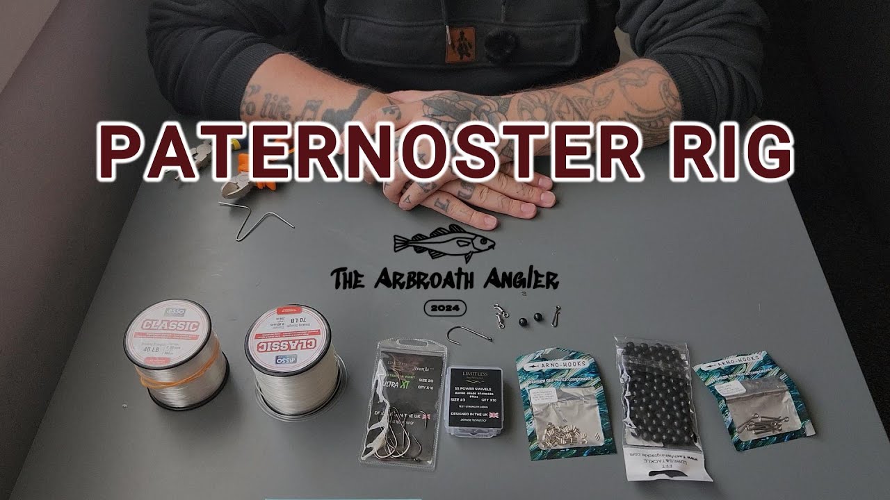 paternoster || rig how to || cod fishing