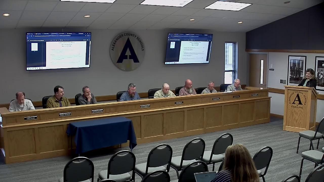 ACS Board of Education Meeting March 16th, 2026