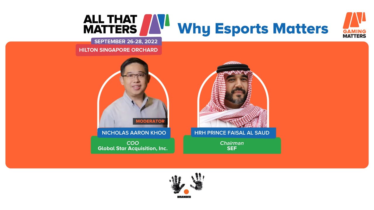 Why Esports Matters with HRH Prince Faisal bin Bandar bin Sultan