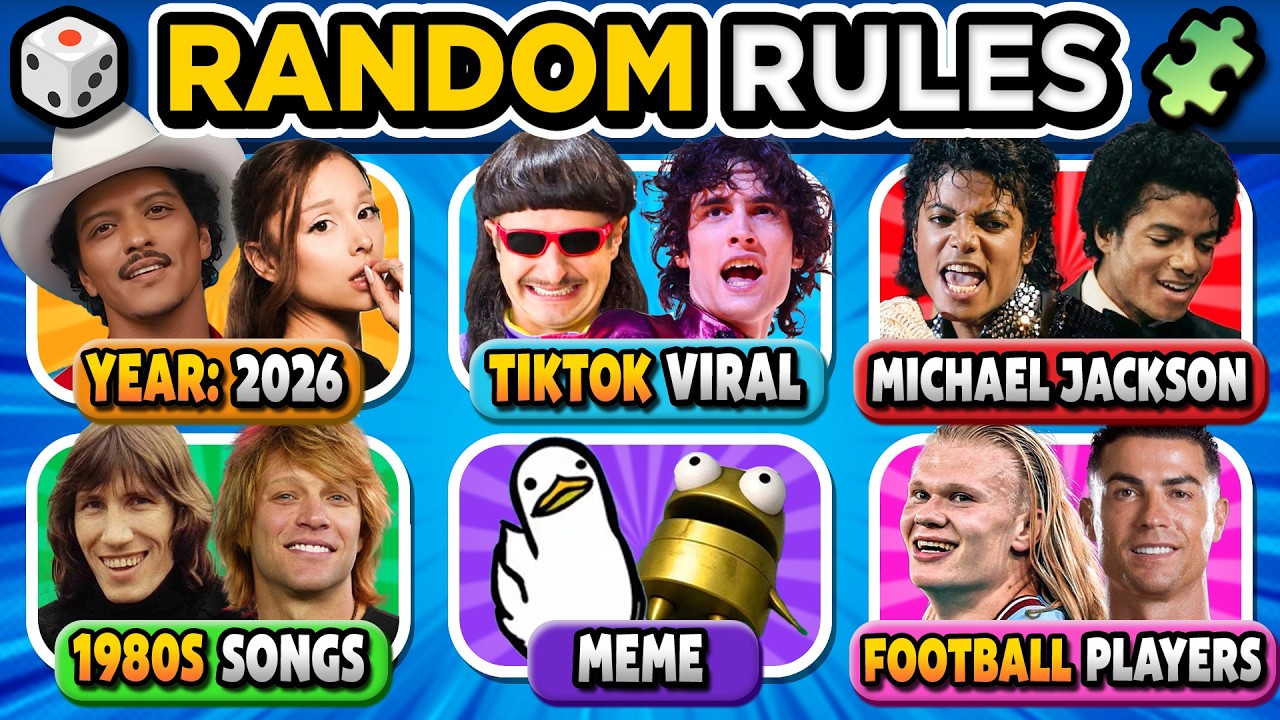 Save One Song 🎶RANDOM Rules ✨ 6 Songs Challenge! | Music Quiz 2026