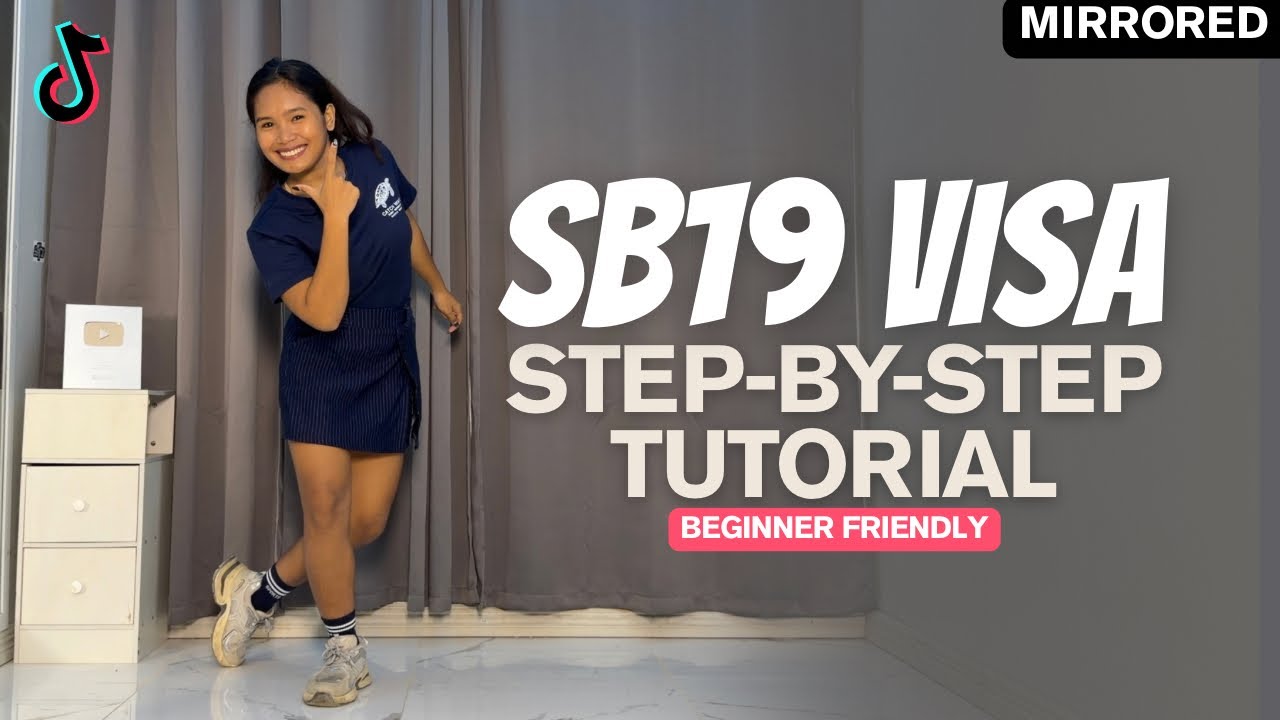 SB19 'VISA' STEP BY STEP Dance Tutorial (Explained) | Easy to Follow for Beginners