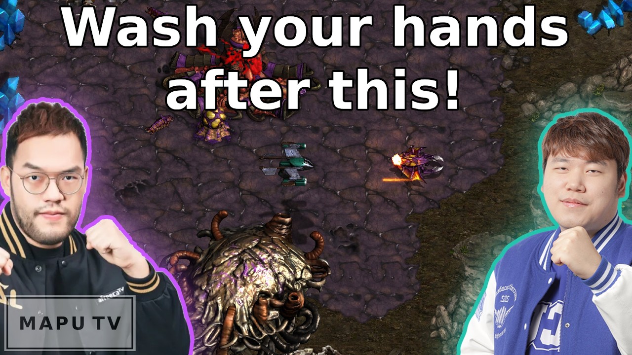 Dirty Terran Strats! Larva vs Speed Round 2! (StarCraft BW)