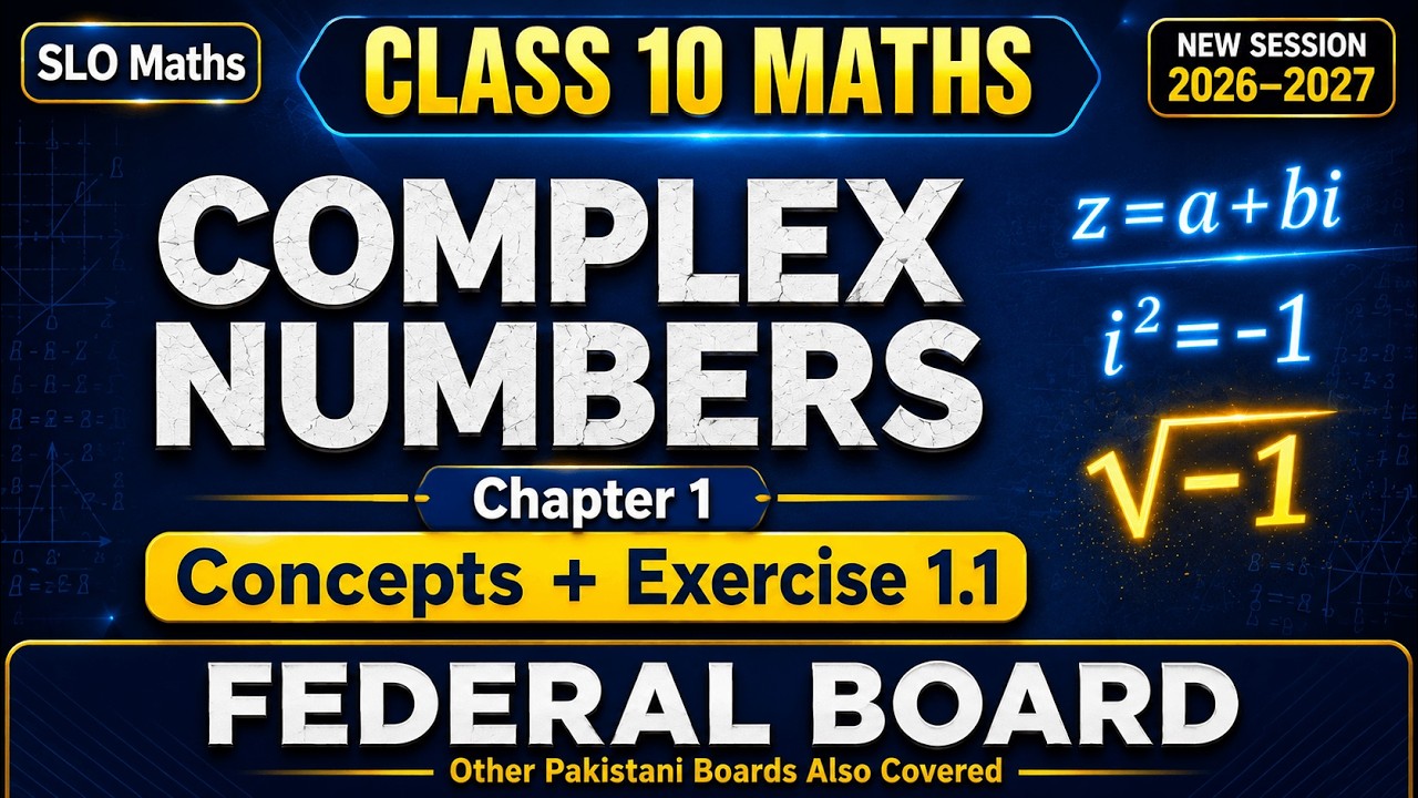Complex Numbers | Powers of iota, Modulus & Conjugate | Grade 10 Maths | SLO Maths with Dr Jamil l