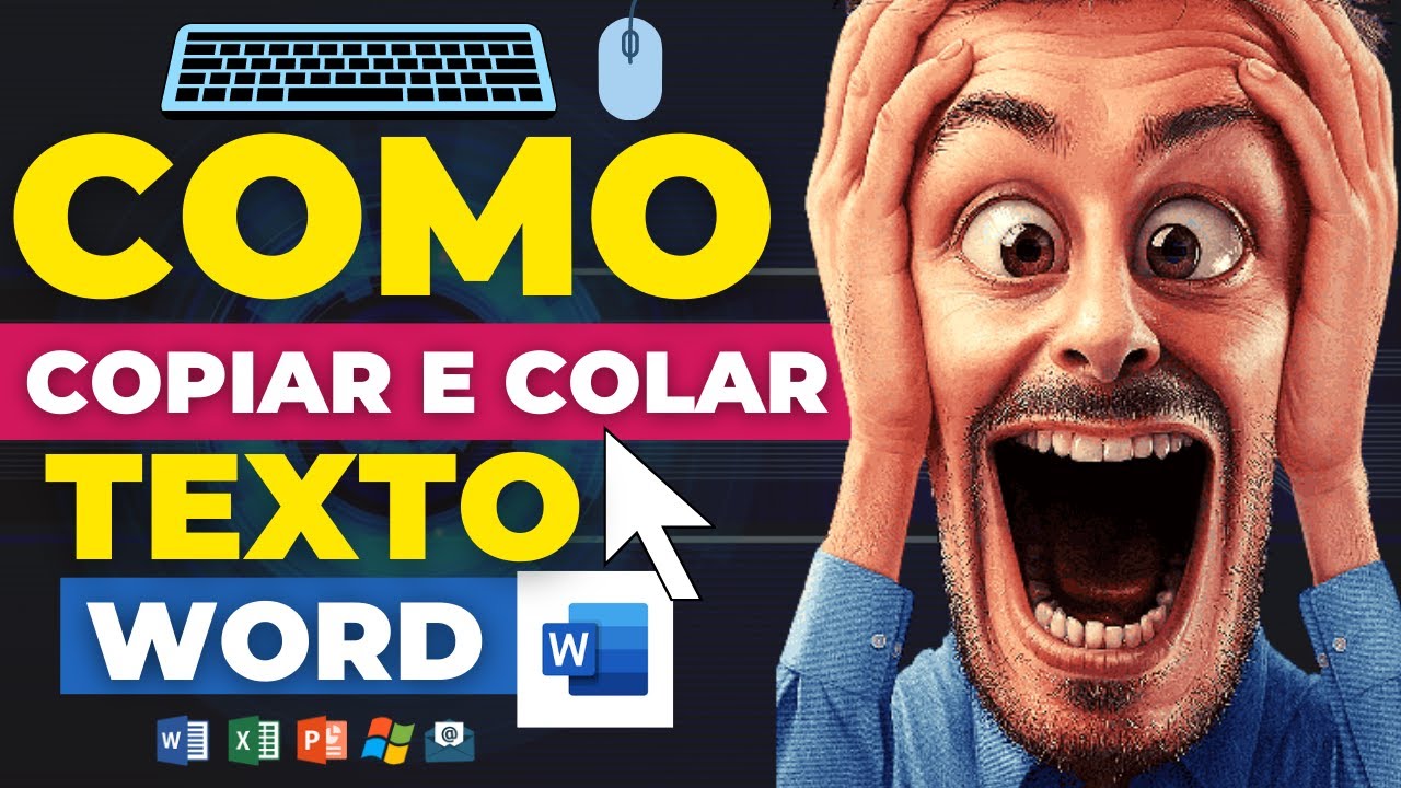 Como Copiar e Colar Texto no Word? (Informática Básica)
