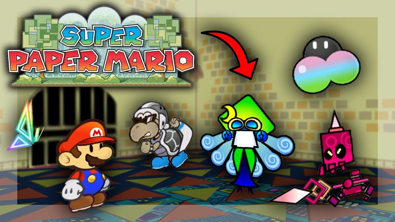 Модифицированный Super Paper Mario &mdash; это УДИВИТЕЛЬНО!