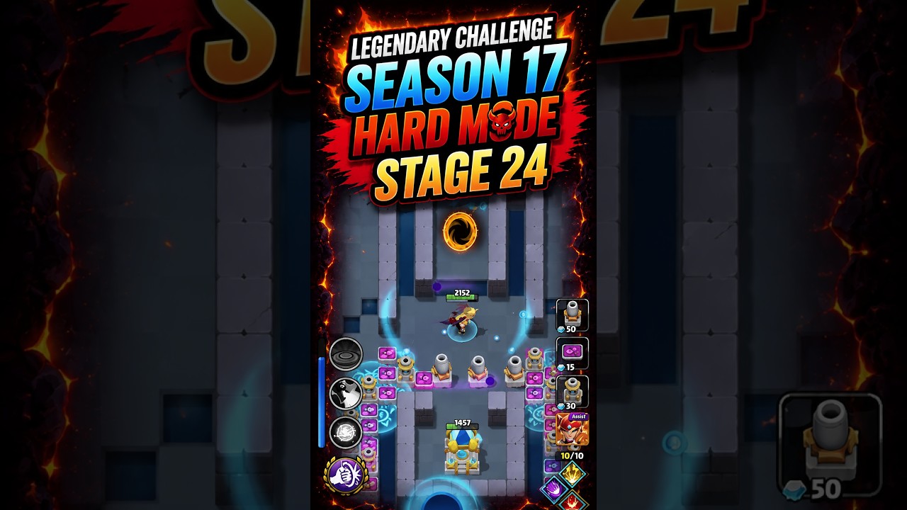 ARCHERO: Legendary Challenge S17 Stage 24 Guide HARD MODE