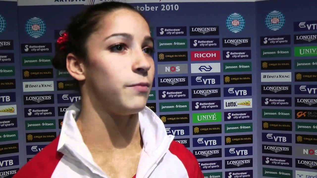 Alexandra Raisman Interview - After Floor Exercise Finals - 2010 World Gymnastics Championships