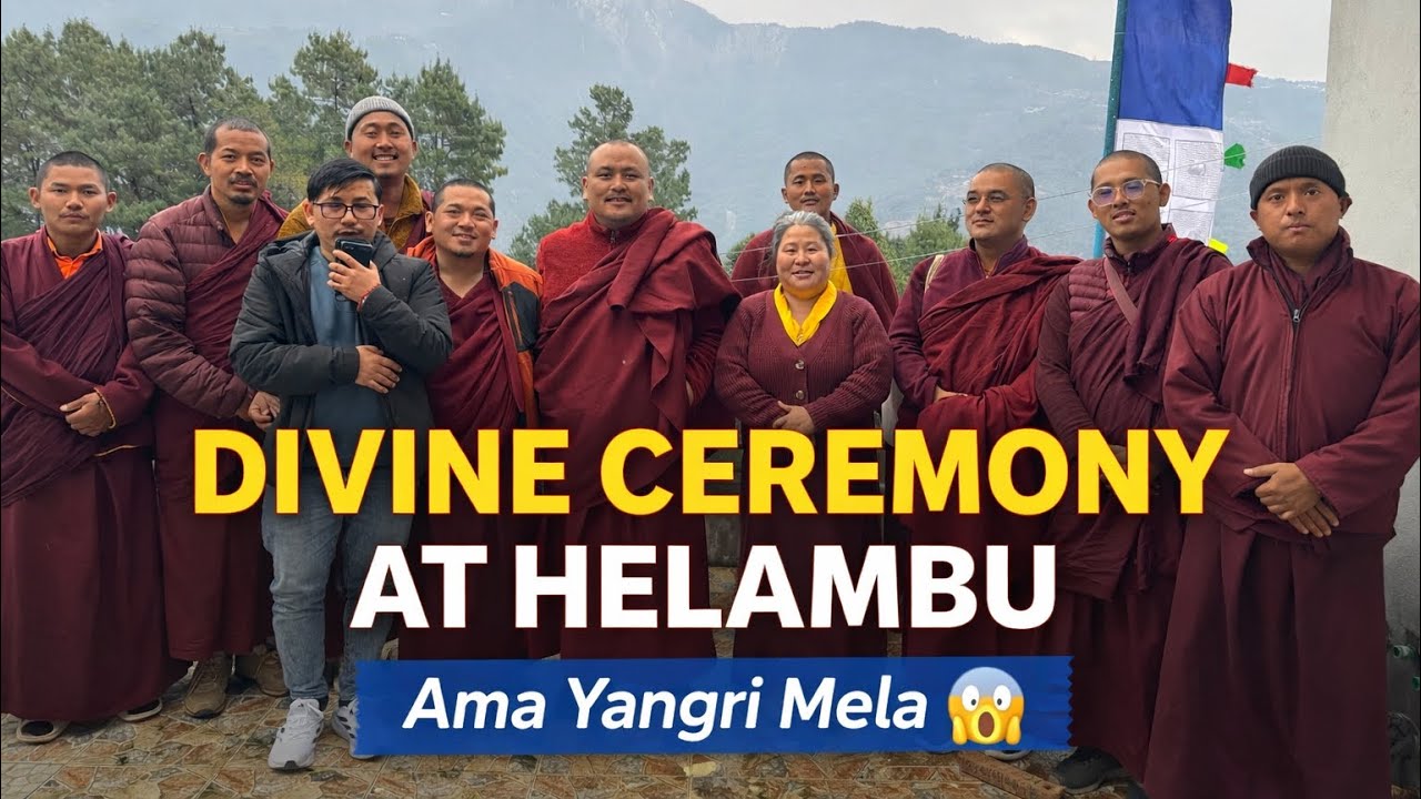 Helambu Sindhupalchowk Vlog 🌄 | Sacred Puja of Guru Rinpoche Statue