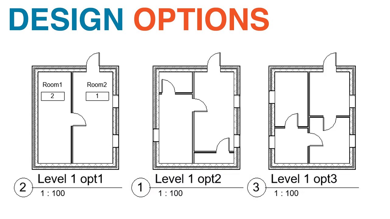 Design options & sets - Revit tutorial