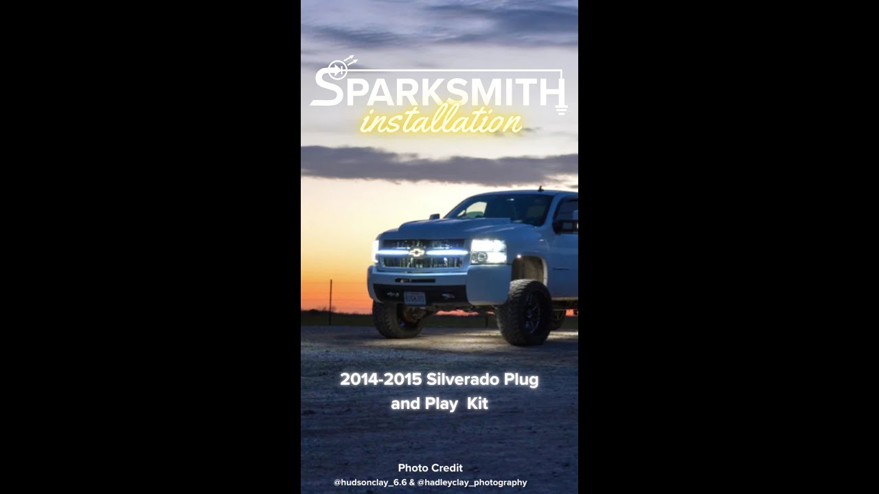 Инструкция по установке комплекта для модернизации решетки радиатора Silverado 2014-2015 (Plug & ...