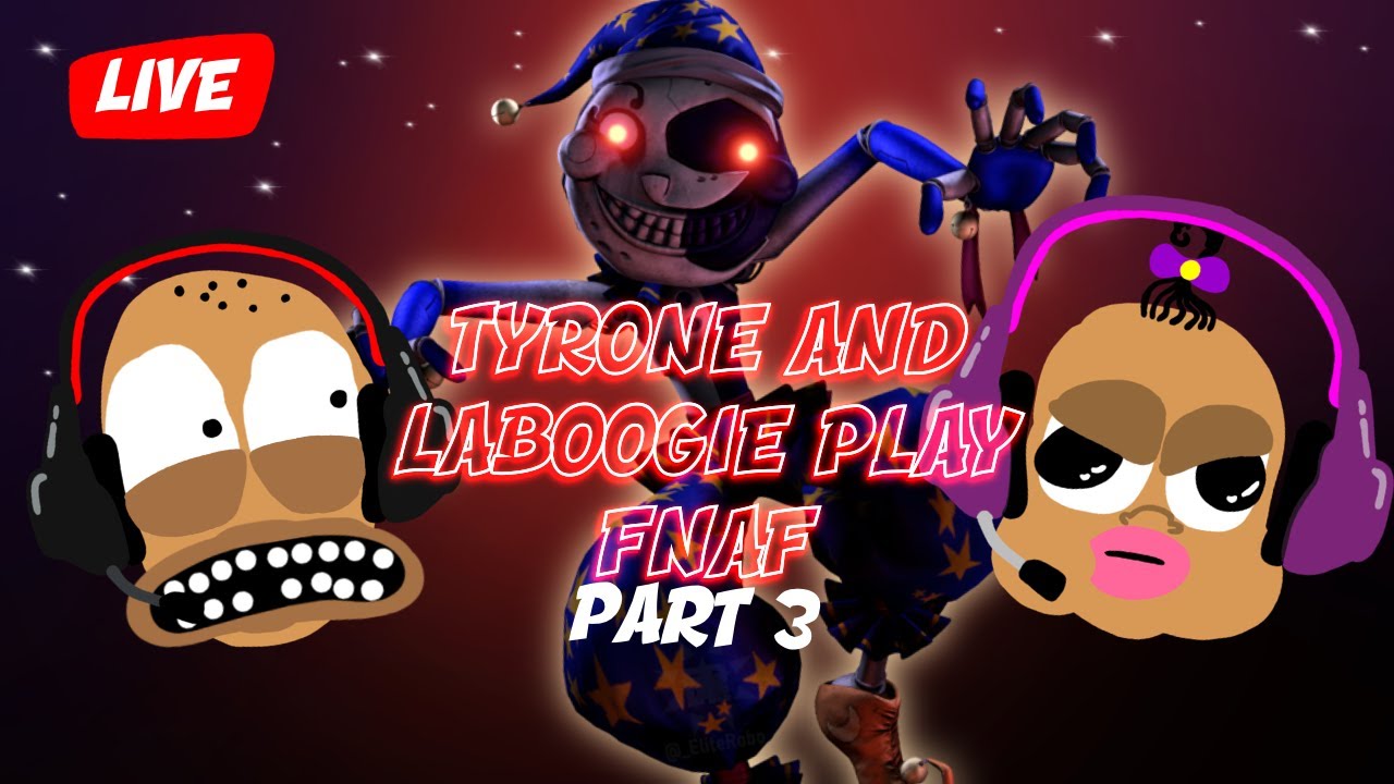 Тайрон и Лабуги играют в FNAF: Security Breach ЧАСТЬ 3😱🎮