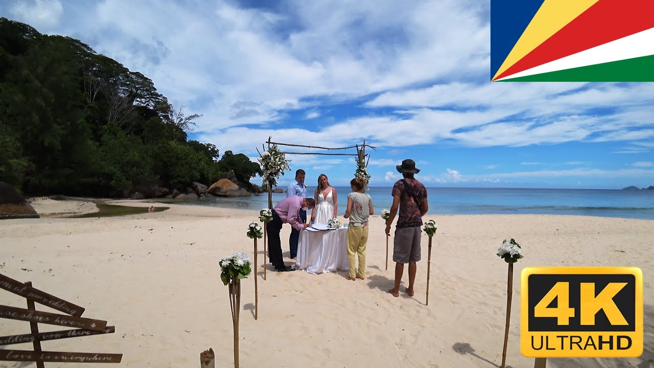 Wedding Anse Louis Beach Mahé Seychelles